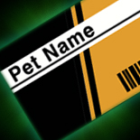 PET Name Card